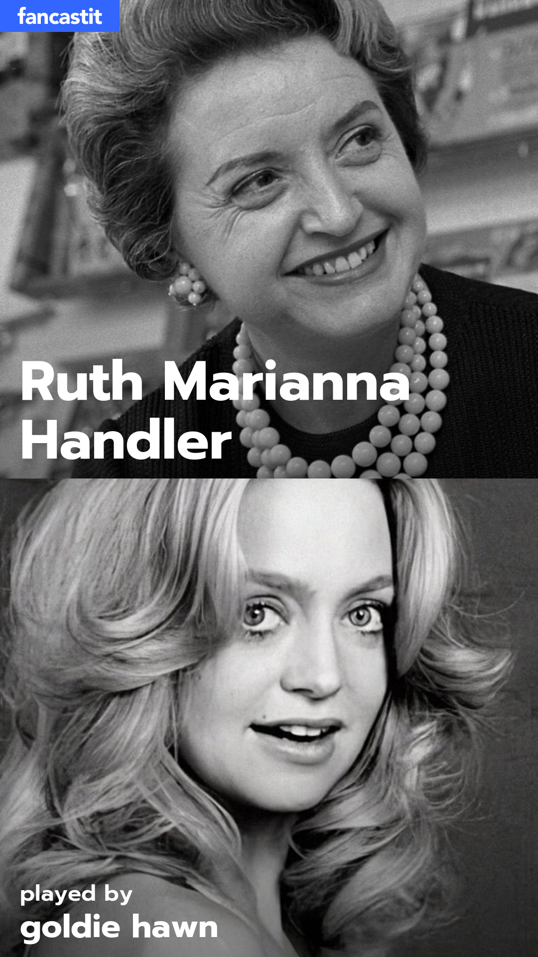 Ruth Marianna Handler in Ruth Marianna Handler Biopic | FanCastIt