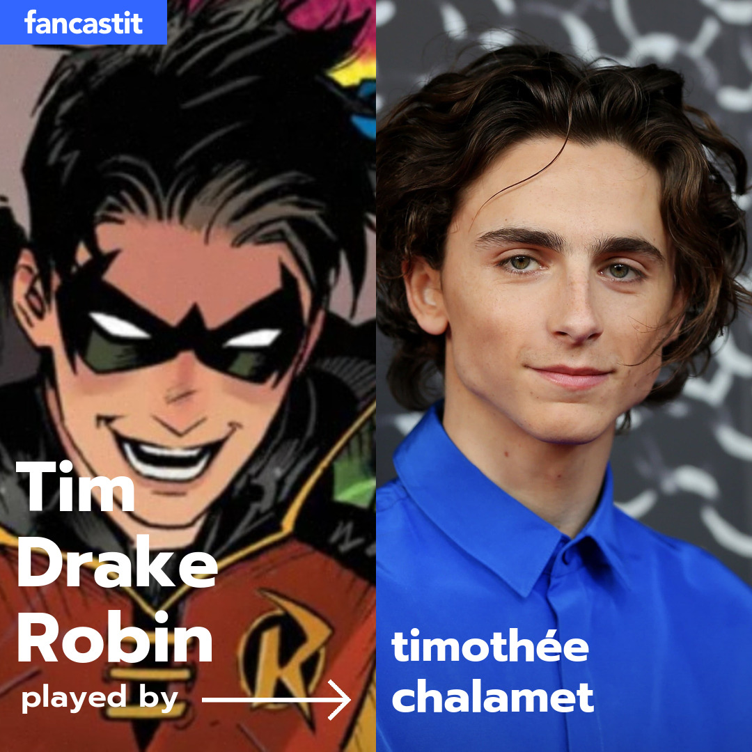 Tim Drake Robin in Teen Titans Live-Action Movie | FanCastIt